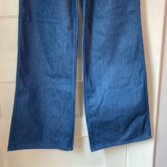 Good American Good Skate TrueBlue001 High Rise Wide Flare Leg Jeans, Size 10/30 - Picture 10 of 17